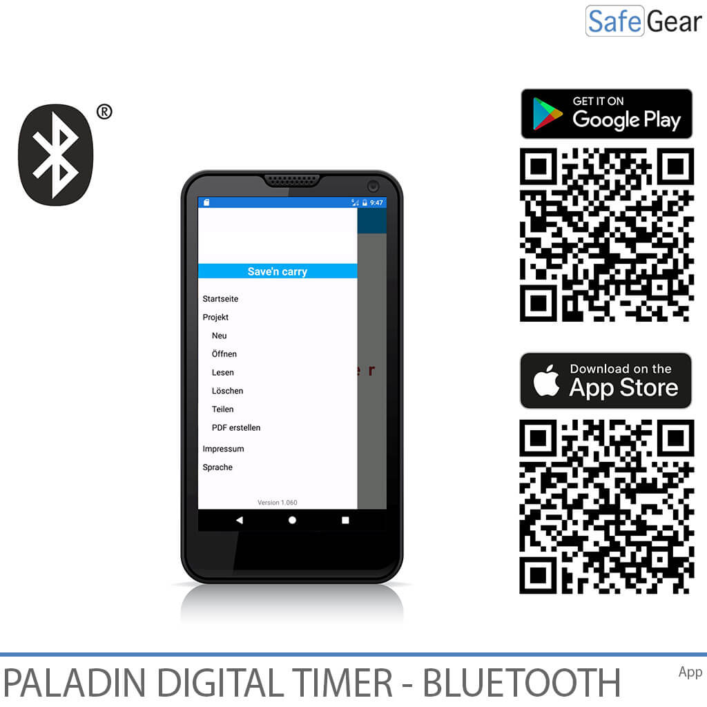Digital timer til skole- og industridørklokker - Bluetooth - årsur - 2 kanaler