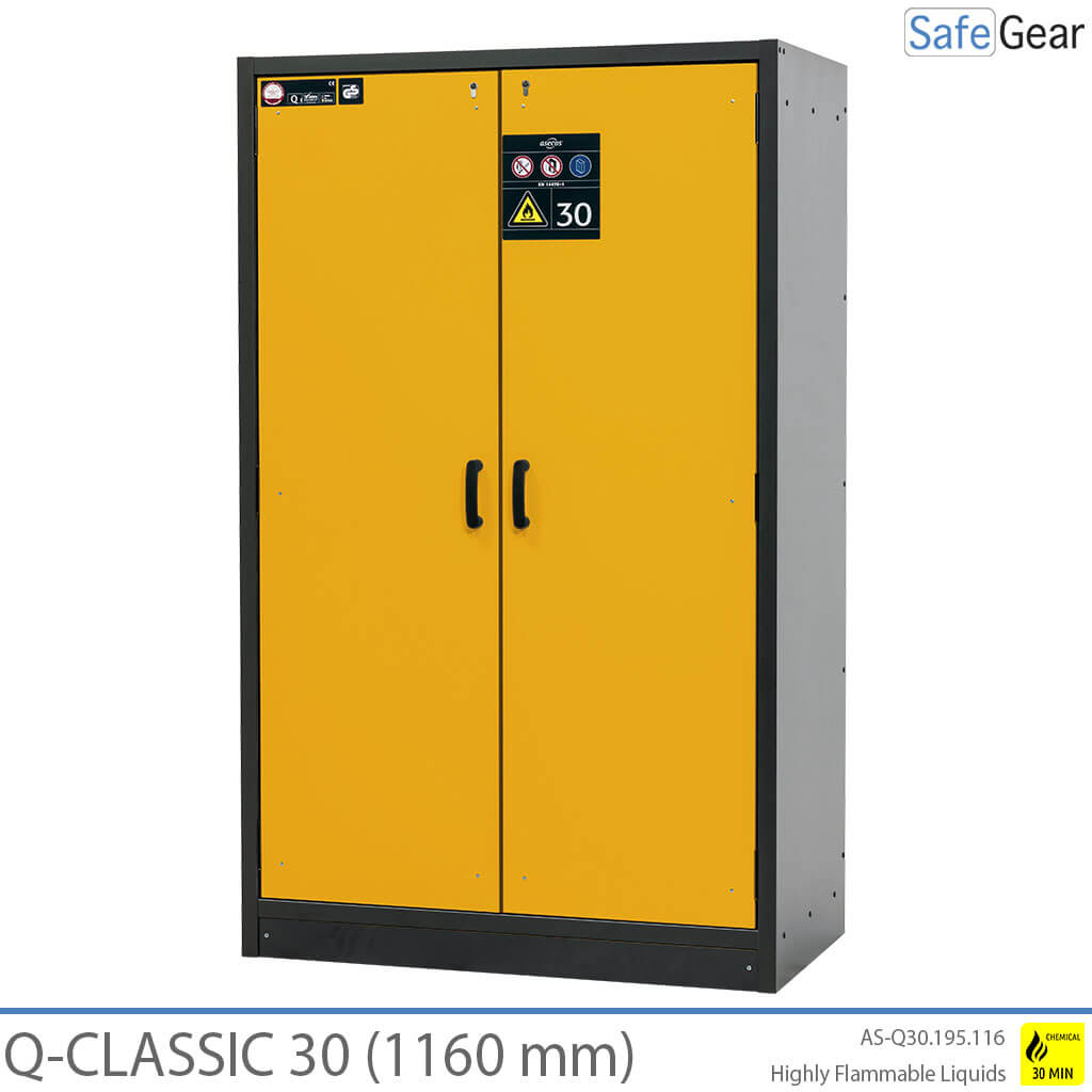 Q-CLASSIC 30 - 3 hylder (886 L) / Brandsikker i 30 minutter