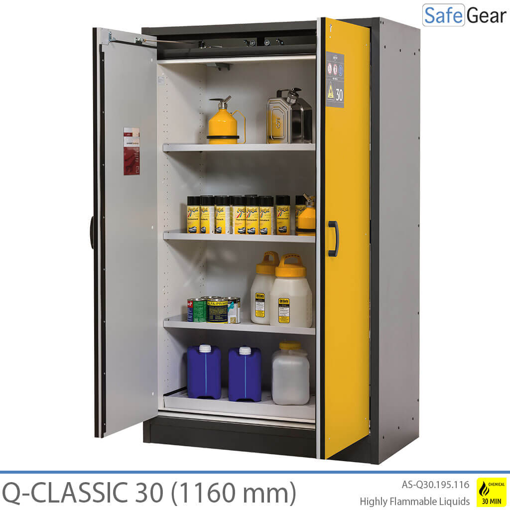 Q-CLASSIC 30 - 3 hylder (886 L) / Brandsikker i 30 minutter