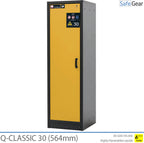 Q-CLASSIC 30 - 3 hylder (380 L) / Brandsikker i 30 minutter