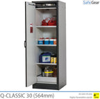Q-CLASSIC 30 - 3 hylder (380 L) / Brandsikker i 30 minutter