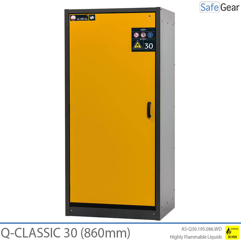 Q-CLASSIC 30 - 3 hylder (633 L) / Brandsikker i 30 minutter