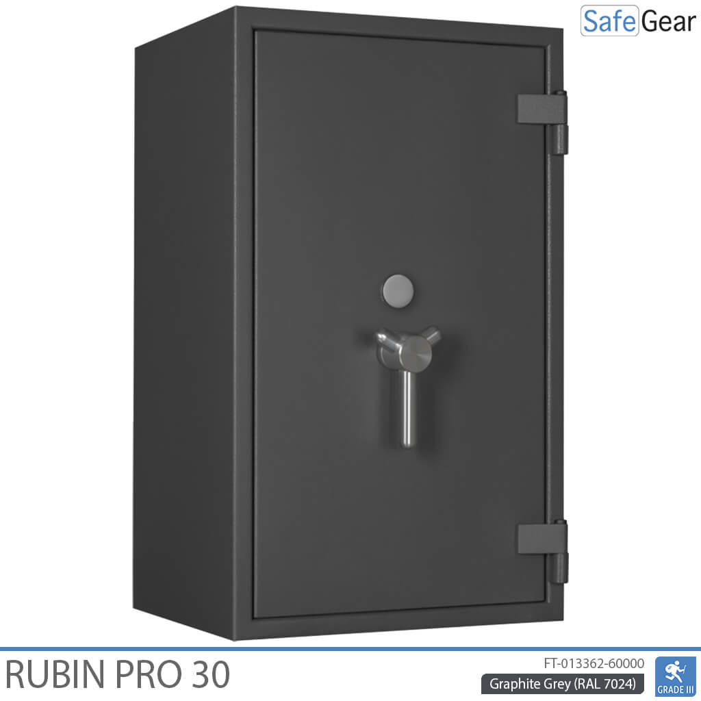 Rubin Pro 30 - sikkerhedsværdiskab (145 Liter) - indbrudstest Klasse 3