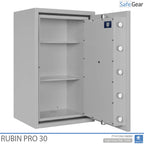 Rubin Pro 30 - sikkerhedsværdiskab (145 Liter) - indbrudstest Klasse 3