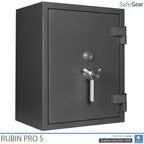 Rubin Pro 5 - Værdiskab (57 Liter) - Indbrudstest Klasse 3