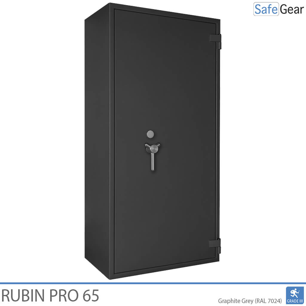 Rubin Pro 65 - sikkerhedsværdiskab (458 Liter) - indbrudstest Klasse 3