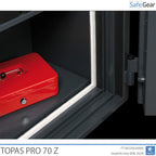 Topas Pro 70 Z Pengeskab (781 L) - Indbrudstest Klasse II