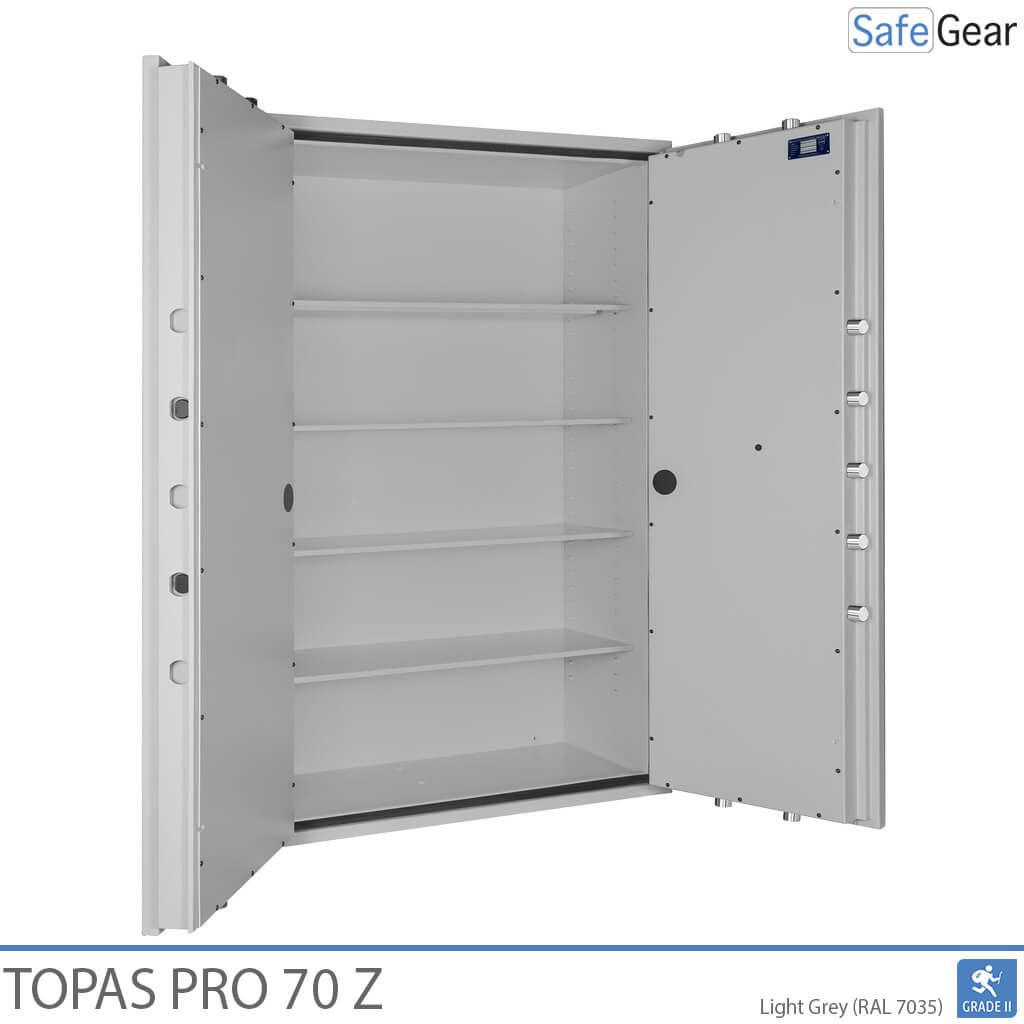 Topas Pro 70 Z Pengeskab (781 L) - Indbrudstest Klasse II