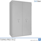 Topas Pro 70 Z Pengeskab (781 L) - Indbrudstest Klasse II