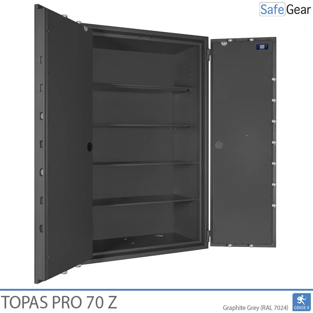Topas Pro 70 Z Pengeskab (781 L) - Indbrudstest Klasse II