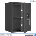 Topas Pro 20 Pengeskab (125 L) - Indbrudstest Klasse II