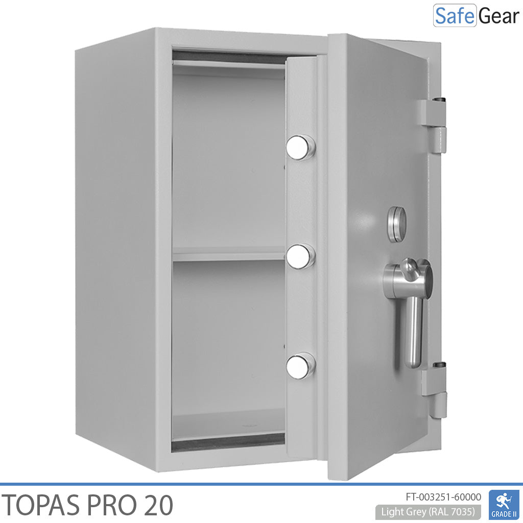 Topas Pro 20 Pengeskab (125 L) - Indbrudstest Klasse II