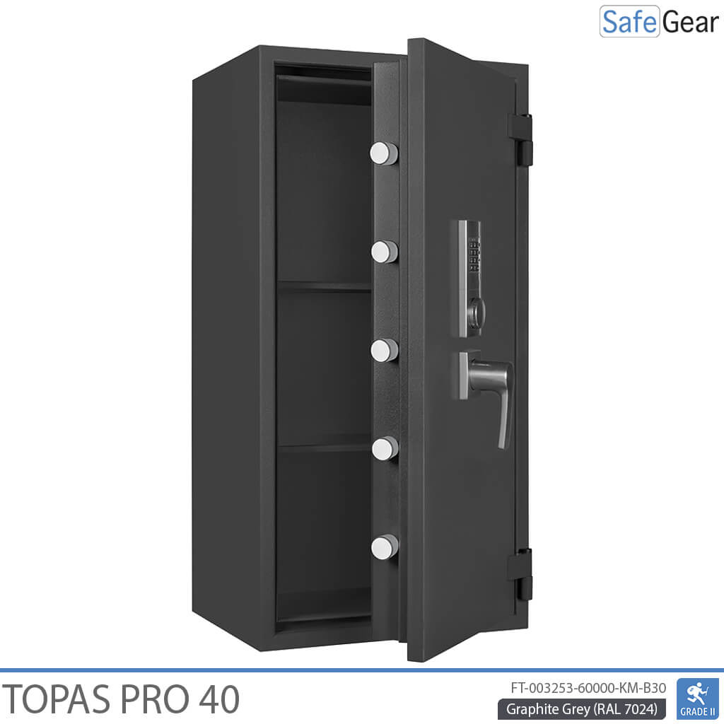 Topas Pro 40 Pengeskab (194 L) - Indbrudstest Klasse II