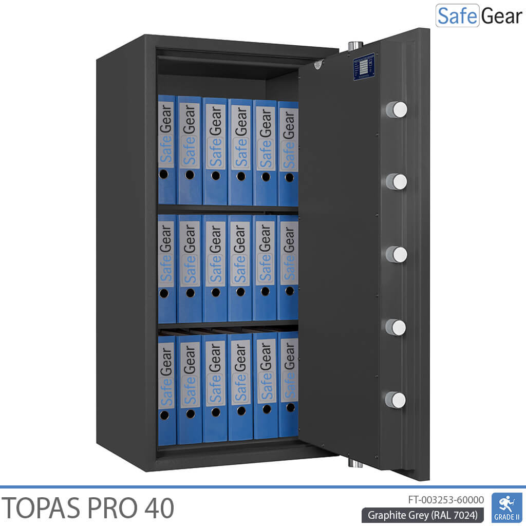 Topas Pro 40 Pengeskab (194 L) - Indbrudstest Klasse II