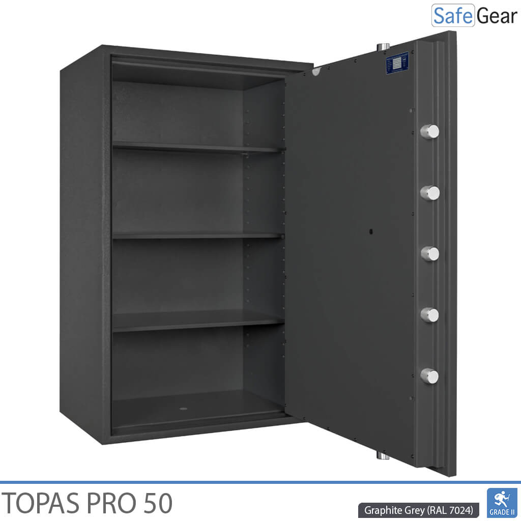 Topas Pro 50 Pengeskab (389 L) - Indbrudstest Klasse II