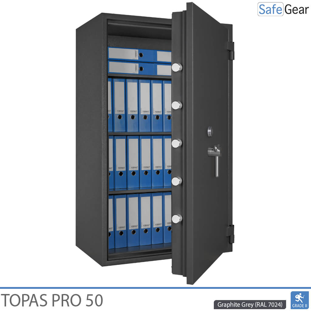 Topas Pro 50 Pengeskab (389 L) - Indbrudstest Klasse II