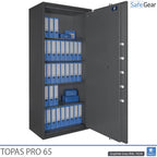 Topas Pro 65 Pengeskab (536 L) - Indbrudstest Klasse II