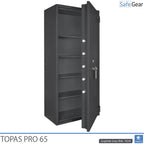 Topas Pro 65 Pengeskab (536 L) - Indbrudstest Klasse II