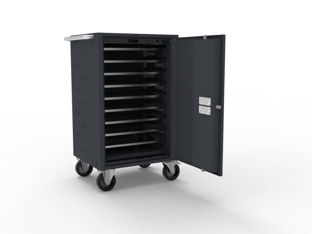 Guardian 1200 computer-vogn - 20 bærbare computere med opladning